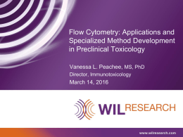 2016 Peachree WIL RTC Flow Cytometry Presentation 14Mar2016