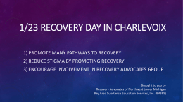 1/23 Recovery day in Charlevoix