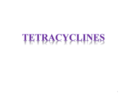 Tetracycline - PharmaStreet