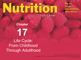 Chapter 13: Life Cycle: From Childhood through Adulthood