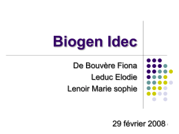 Biogen Idec - Moodle Lille 2