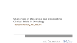 What Is NOT a Clinical Trial?