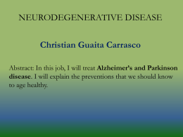 Alzheimer`s and Parkinson disease - RuizdeAlda-wiki