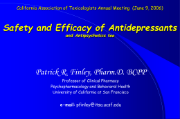 cat june2006 fri finley - California Association of Toxicologists
