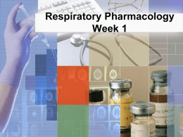 Restrictive Diseases - Respiratory Therapy Files