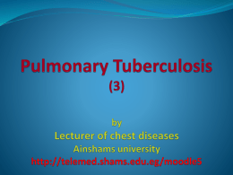 Pulmonary Tuberculosis 3 File