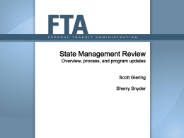 State Management Review