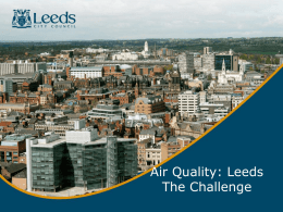 Air Quality - Leeds City Council
