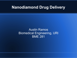 Nanodiamond Drug Delivery
