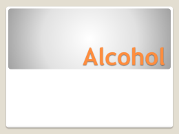 What is alcohol?