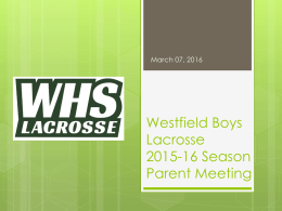 File - Westfield High School Lacrosse