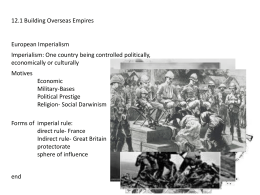 Imperialism slides