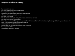 Buy Doxycycline For Dogs