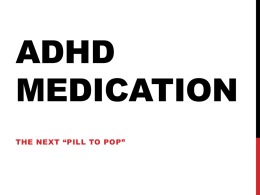 College students are misusing/abusing ADHD medication and use