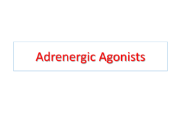 Adrenergic Agonists