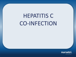 HEPATITIS C CO-INFECTION