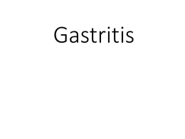 Metaplastic atrophic gastritis
