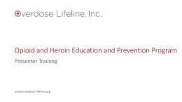 What Do You Know - Overdose Lifeline