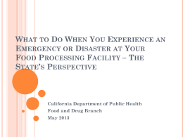 What to Do When You Experience an Emergency or Disaster at Your