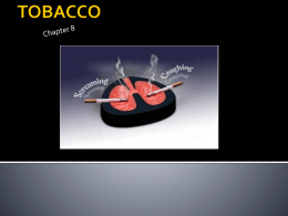 Tobacco ch 8 7th