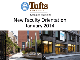 Schematic – Year 1 - Tufts University School of Medicine