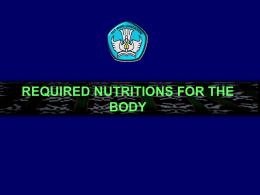 4.2 required nutritions for the body2009-08