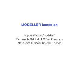 EMAN_Modeller_hands_on - - NCMI (cryo-EM)