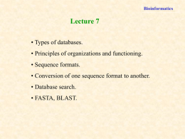Lecture 7 - School of Science and Technology