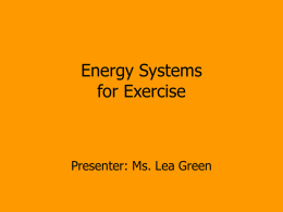 ENERGY SYSTEMS - Shelton State