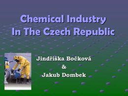 Chemical Industry In The Czech Republic