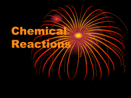 Chemical Reactions