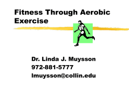 Fitness Through Aerobic Exercise