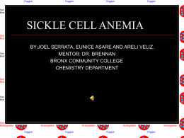 SICKLE CELL ANEMIA - Harlem Children Society