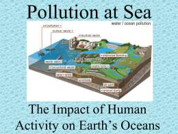Pollution at Sea