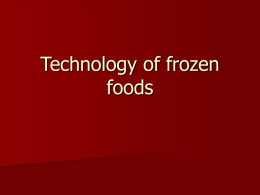 Technology of frozen foods - Srikumalaningsih's Weblog
