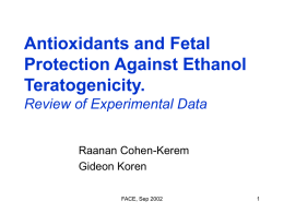Can Antioxidants Protect the Fetus Against Maternal
