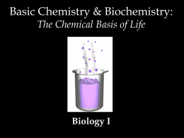 Basic Chemistry - The Naked Science Society