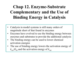 Chap 7. Detection of Intermediates in Enzymatic Reactions