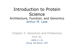 Introduction to Protein Science Architecture, Function