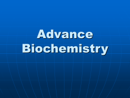 Plant Biochemistry Biochemistry/Botany 621