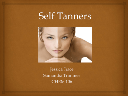 Self Tanners