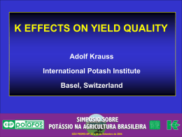 Quality is - International Plant Nutrition Institute