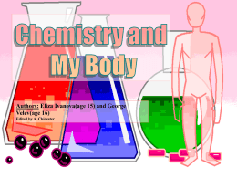 Body Chemistry PowerPoint