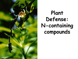 Plant Defense III - NAU jan.ucc.nau.edu web server
