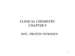 CLINICAL CHEMISTRY CHAPTER 12