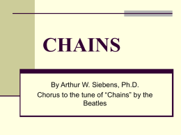chains - TeacherWeb