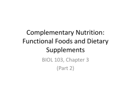 BIOL 103 Chapter 3-2 for Students