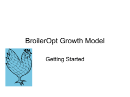 BroilerOpt Growth Model