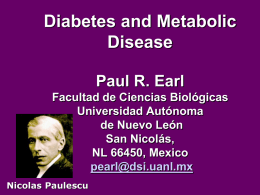 Diabetes and Metabolic Disease