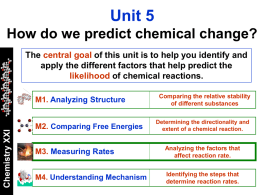 Chemistry XXI